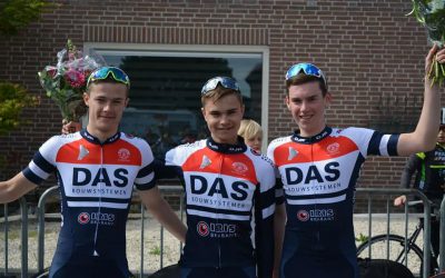 Nieuwelingen rijden Flevo Tour en Ronde van Wernhout!