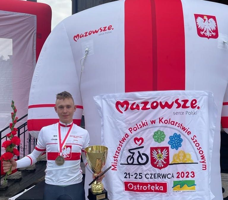 Kacper Gieryk Pools kampioen tijdrijden voor beloften
