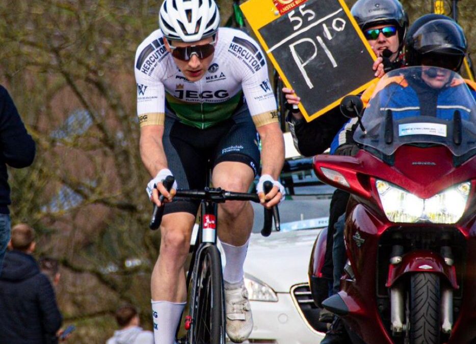 Marijn Maas tweede in bergklassement Ronde van Limburg