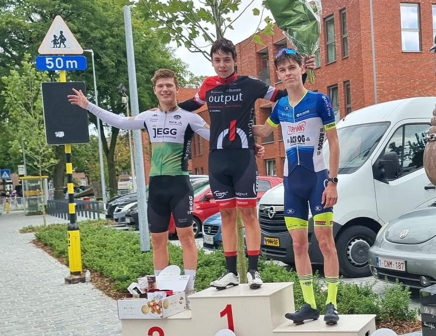 Caiden Jeurissen sprint naar tweede plaats in Meerle