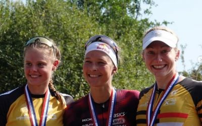 Dieske Kruisselbrink brons op NK Crosstriathlon