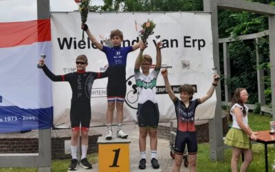 Tweemaal brons voor jeugd JEGG-SKIL-DJR  in Ronde van Erp